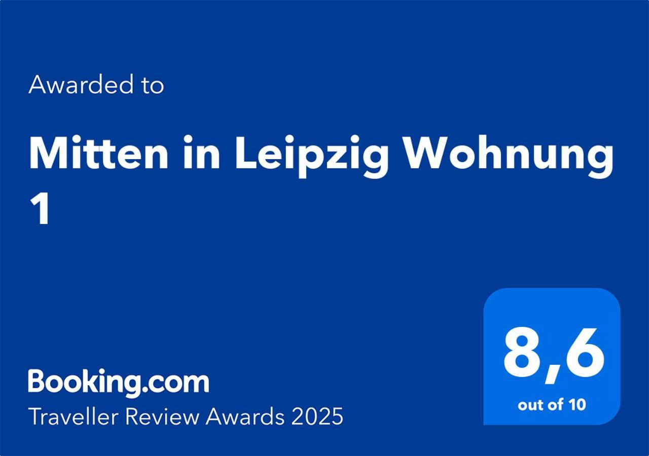 Mitten In Leipzig Wohnung 1 エクステリア 写真